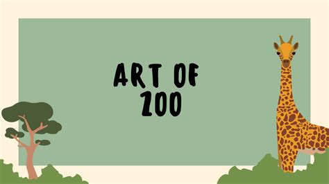 the art of zoo|Exploring the Fascinating World of “The Art of Zoo”